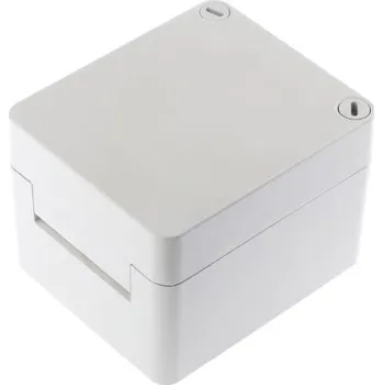 Elektroinstalační krabice Nástěnná krabice IP66 Plast vyztužený sklem Šedá 100 x 120 x 140mm