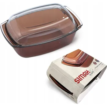 Dóza na potraviny Žáruvzdorná nádoba obdélníková Simax 3,5 l