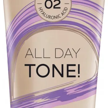 Make-up LIRENE PODKLADOVÁ BÁZE Tekutý make-up na obličej s přizpůsobivým sérem ALL DAY TONE 02 Natural