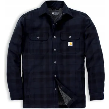 Pánská košile Carhartt pánská košile ležérní s dlouhým rukávem volného střihu bavlna velikost M
