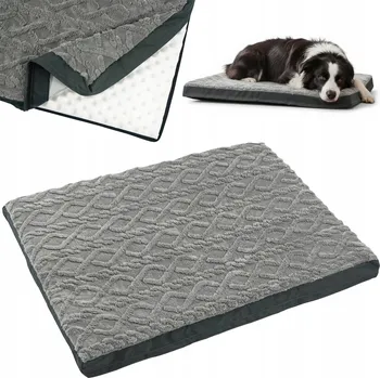 Pelíšek pro psa VELKÉ PELÍŠEK PRO PSA KOČKU MATRACE VODĚODOLNÁ PODLOŽKA 92x69x9 cm MĚKKÁ XL