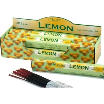 Zahradní dekorace Aromatické vonné tyčinky s citronem - Přírodní aromaterapeutické vonné tyčinky - Citrusové vonné