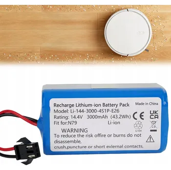14.4V 3000MAH NÁHRADNÍ BATERIE, AKUMULÁTOR PRO ECOVACS DEEBOT N79S