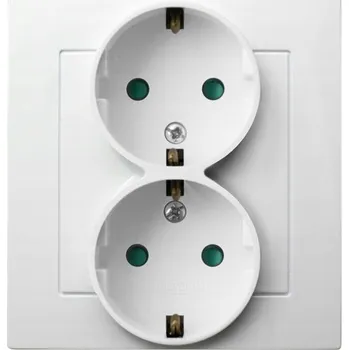 Elektrická zásuvka Ospel Elektrická Zásuvka zásuvka bílá