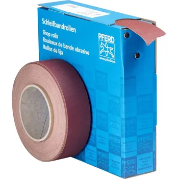 Brusný papír PFERD TOOLS 45016418 brusná role Zrnitost 180 (d x š) 25 m x 38 mm 25 m