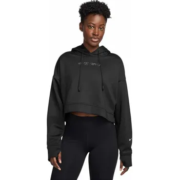 Dámská mikina Dámská sportovní mikina přes hlavu Nike PRO W černá HV3600-010 - S | UK 14 | US 15