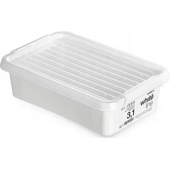 Dóza na potraviny Matná plastová dóza s víkem do domácnosti 3100 ml