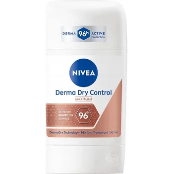 Nivea Derma Dry Control Antiperspirant v tuhém stavu 50 ml