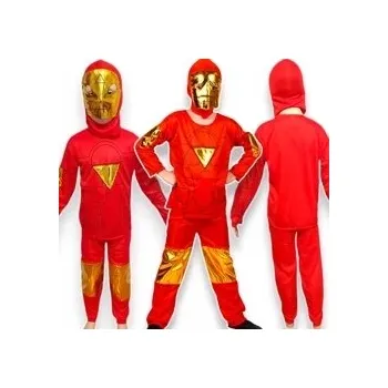 Karnevalový kostým KOSTÝM PRO CHLAPCE AVENGERS IRON MAN MASKA 98-110