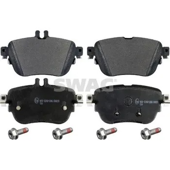 Brzdová destička Sada brzdových destiček, kotoučová brzda SWAG 10 91 6970
