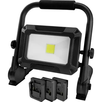 Ansmann 1600-0639 LED Strahler FL30W 18V Powertool-Akkupacks, inkl. Adapterplatten COB LED, Akumulátorem napájené LED svítidlo zářič 30 W 3000 lm