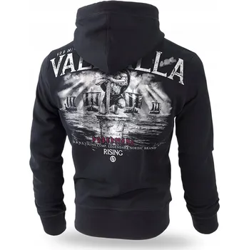 Pánská mikina Mikina s kapucí Dobermans Aggressive "Valhalla BK204" vel. M - černá