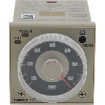 Měnič napětí Timer Relay, řada: H3CR 2kontaktové víceúčelové funkce 11kolíkový konektor DPDT 12 → 48 V dc, 24 → 48V ac