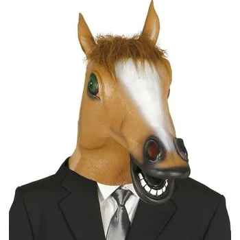 Karnevalová maska Maska na obličej Twoje stroje latex zvířata hnědá