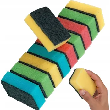 Utěrka Houbička TurboTools v balení 10 ks, vícebarevné