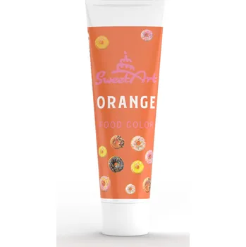 SweetArt gelová barva tuba Orange (30 g) ♡