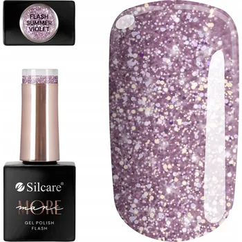 Přípravek na nehty Hybridní lak na nehty maniMORE FLASH SUMMER VIOLET 10g