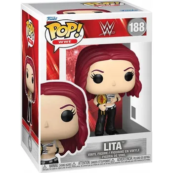 Figurka WWE POP! VINYLOVÁ FIGURKA LITA S MISTROVSKÝM PÁSEM 9 CM