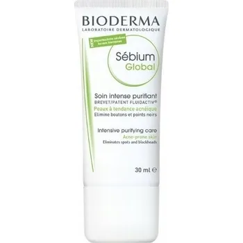 Pleťový krém Gel proti černým tečkám na obličej Bioderma SEBIUM denní péče 30 ml