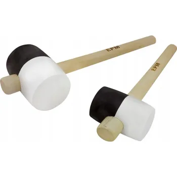 Kladivo Gumová palička černo-bílá Epm 450 g