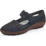 Dámská Dámské baleríny RIEKER 44896-14 modrá S6 44896-14 BLUE F/S6 40