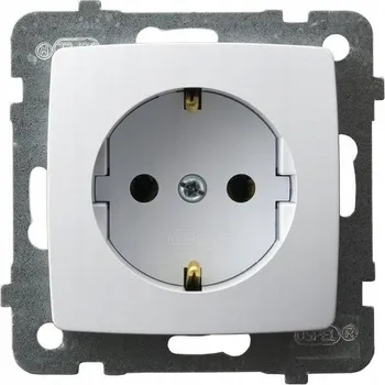 Elektrická zásuvka Ospel Elektrická Zásuvka zásuvka bílá