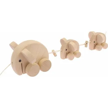 Hračka Tahací tři sloni