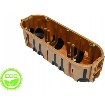 Elektroinstalační krabice Elektroinstalační krabice pod omítku Pawbol 74 x 216 x 61 mm