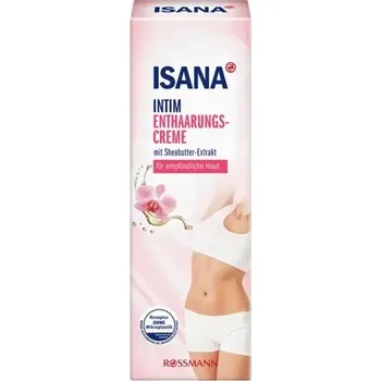 Přípravek na depilaci a epilaci Isana depilační krém pro intimní partie 100 ml