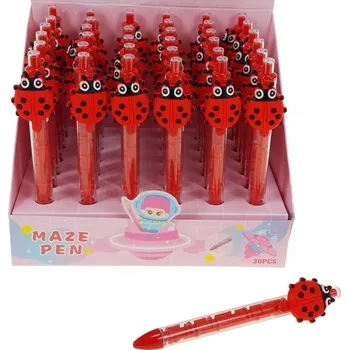 Dekorativní Propiska s beruškou (3 6 Ks )