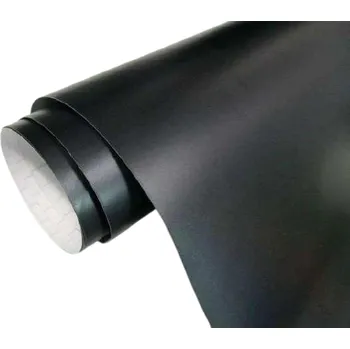 4CARS Fólie do auta se vzduchovými kanálky černá - D