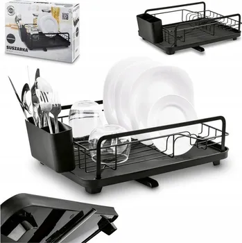 Odkapávač na nádobí Odkapávač na nádobí s odkapávačem a nádobou na příbory Konighoffer