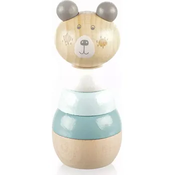 Dřevěná hračka Zopa Dřevěná Hračka Skládačka Pyramida Věž