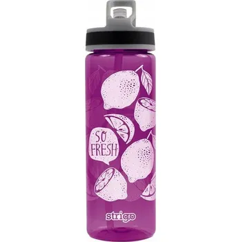 Lahev Na Pití Strigo s brčkem 600 ml růžový