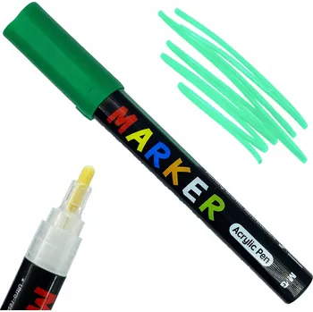 Akrylový fix M&G APL500-1 zelený 1 ks