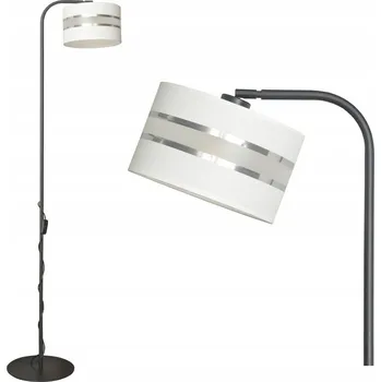 Stojací lampa LAMPA PODŁOGOWA DO CZYTANIA STOJĄCA 153CM LED E27 STOJACÍ LAMPA NA ČTENÍ 153CM LED s nastavitelným stínidlem FI24