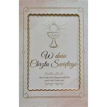 Obraz Křestní oznámení 6K - 011