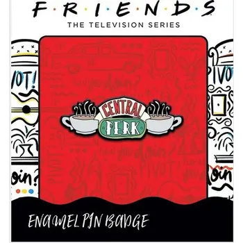 Odznak Přátelé - Central Perk (Brož Přátelé - Central Perk)