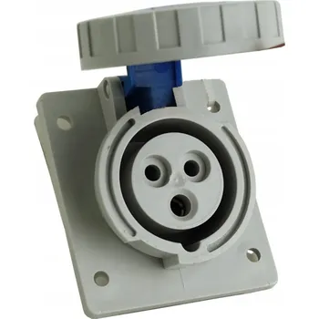 Elektrická zásuvka Šikmé tabulové zásuvky 16A/3P 230V IP67 SEZ