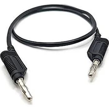 Měřicí kabel Mueller Electric 22.170-.25M-0 měřicí kabel banánková zástrčka 4 mm banánková zástrčka 4 mm 0.25 m černá 1 ks