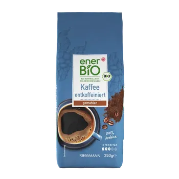 enerBiO Mletá káva bez kofeinu 250 g