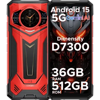 Mobilní telefon Smartphone DOOGEE S200Plus 16 GB / 512 GB 5G červený