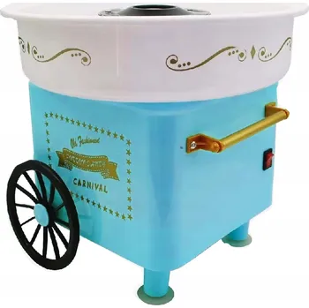 Výrobník cukrové vaty Stroj na Cukrovou Vatu Domácí Výrobník Cukrové Vaty Vozík 500W Sada