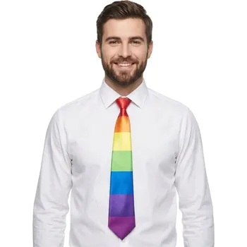 Duhová kravata pruhovaná