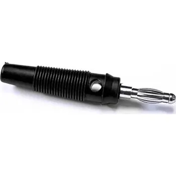 Krokosvorka Mueller Electric BU-32616-0 banánkový konektor černá 1 ks