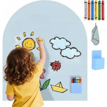 Kancelářský nábytek Samolepicí suchá magnetická tabule 100 x 80 cm