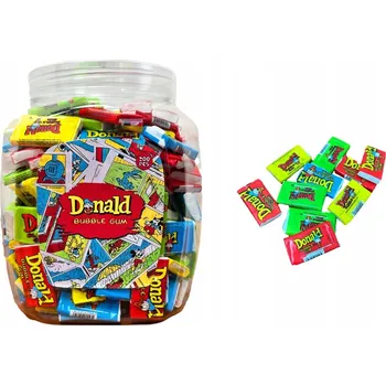 Žvýkačka Donald ovocné Žvýkačky 200 kusů 900g