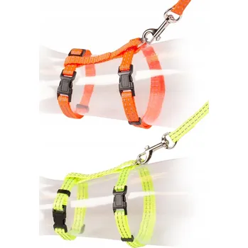 Postroj pro psa Duvo + Postroj pro kočky s odrazkou /20-35 cm 125c