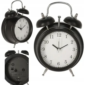 Budík Budík Koopman bílý 12 cm