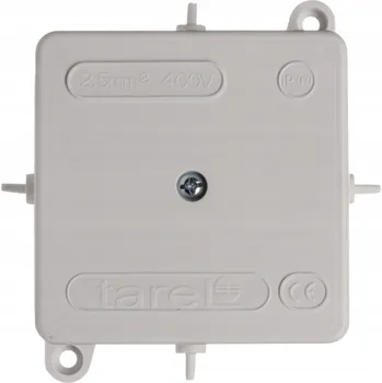 Elektroinstalační krabice Elektroinstalační krabice na omítku Tarel 106 x 95 x 38 mm